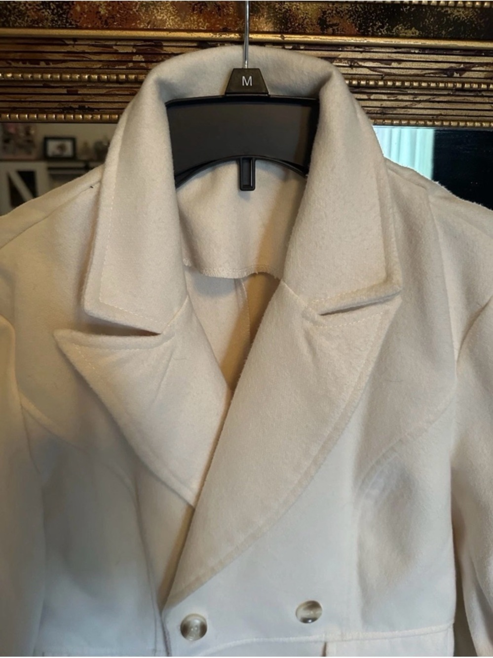 SHEIN Cream Soft-Fleece Pullover - Picture 4 of 9